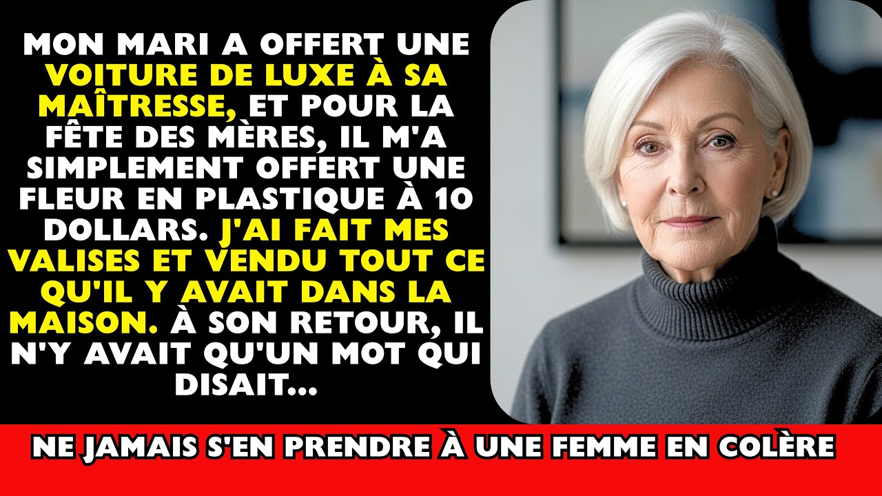 Pour la fête des mères, je découvre que mon mari offrait une voiture de luxe… mais pas à moi