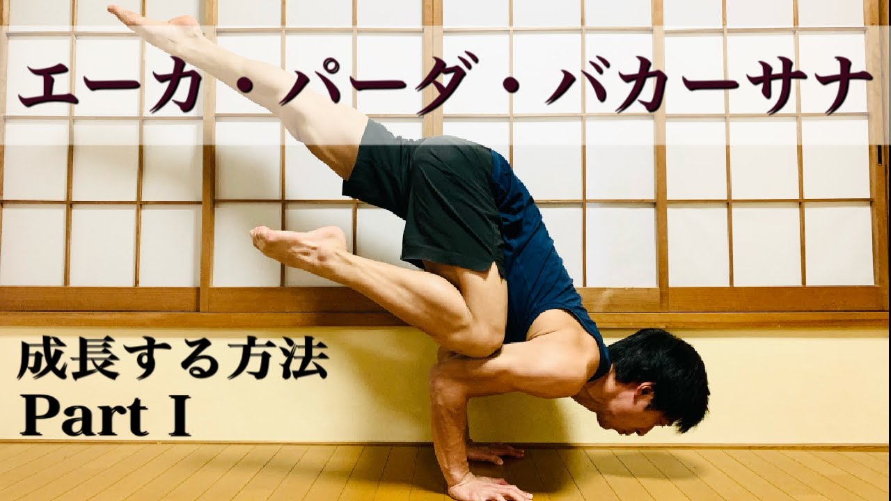 【エーカ・パーダ・バカーサナ】確実に力のつく練習法！Part1