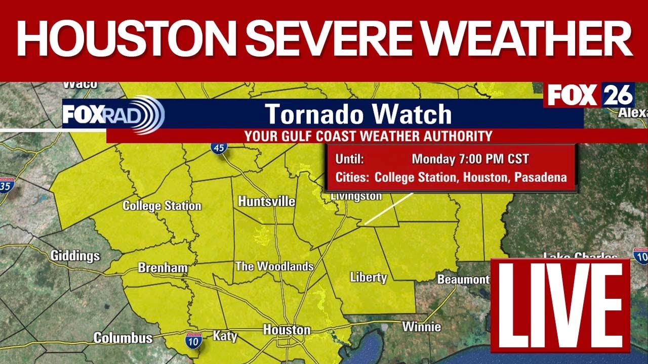 LIVE: Severe Houston weather, Nov. 24