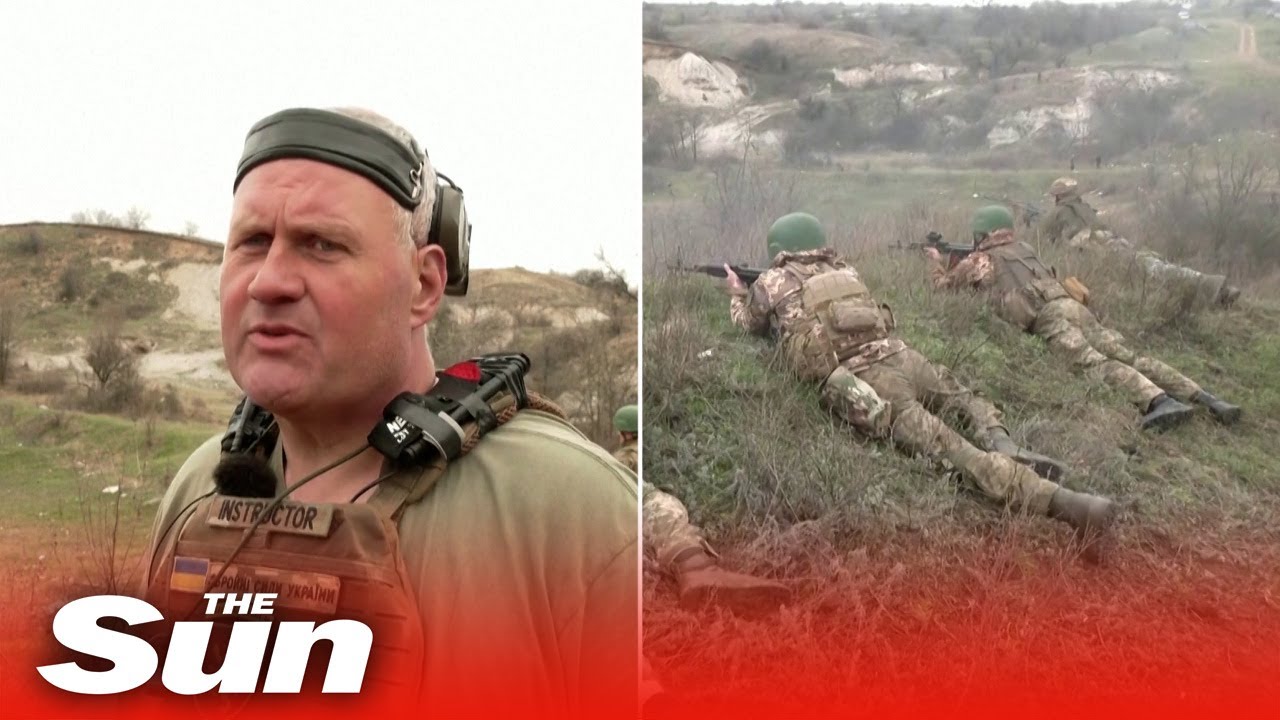 Foreign instructors train Ukrainian servicemen in east