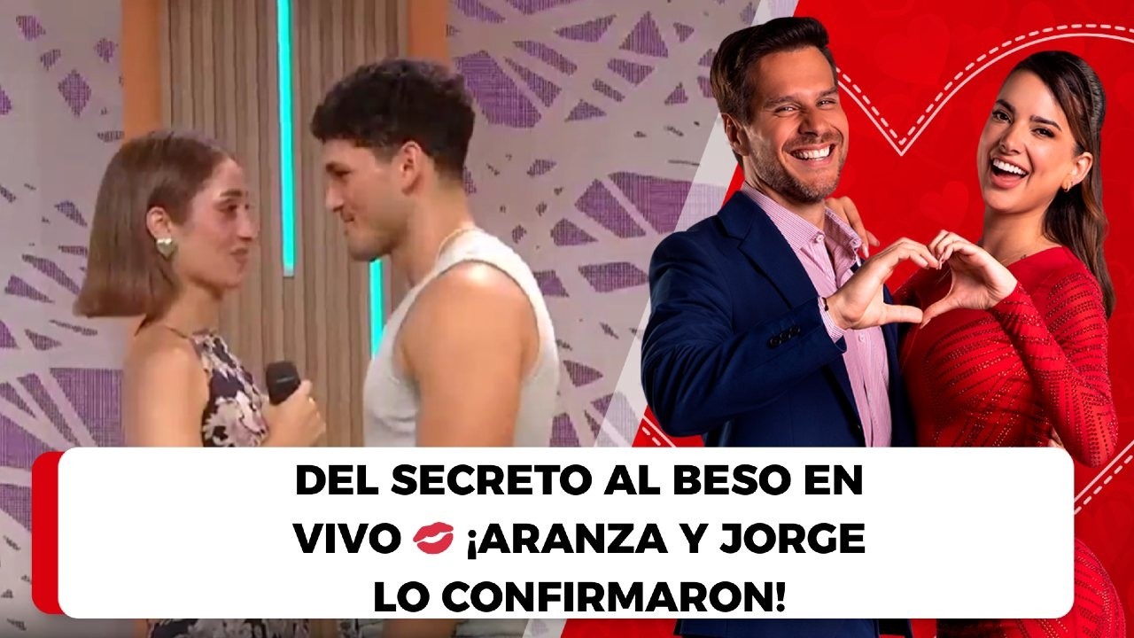 Del secreto al beso en vivo 💋 ¡Aranza y Jorge lo confirmaron!