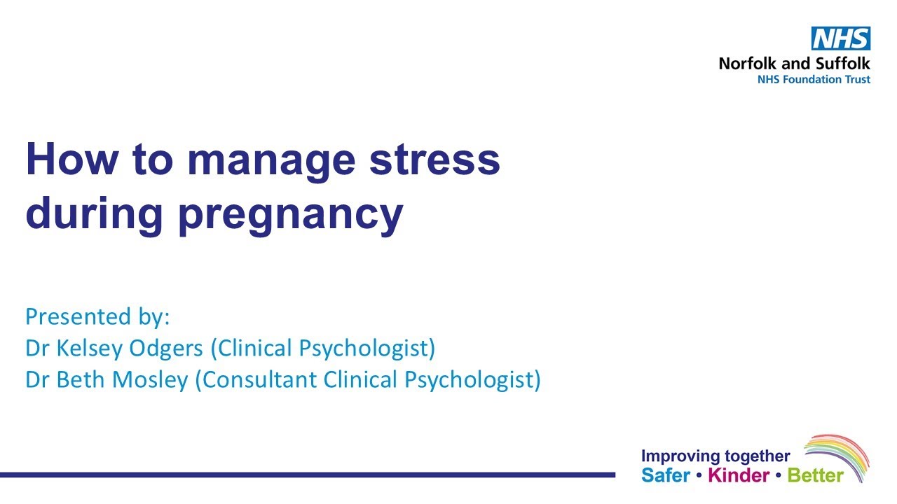 How to Manage Stress During Pregnancy