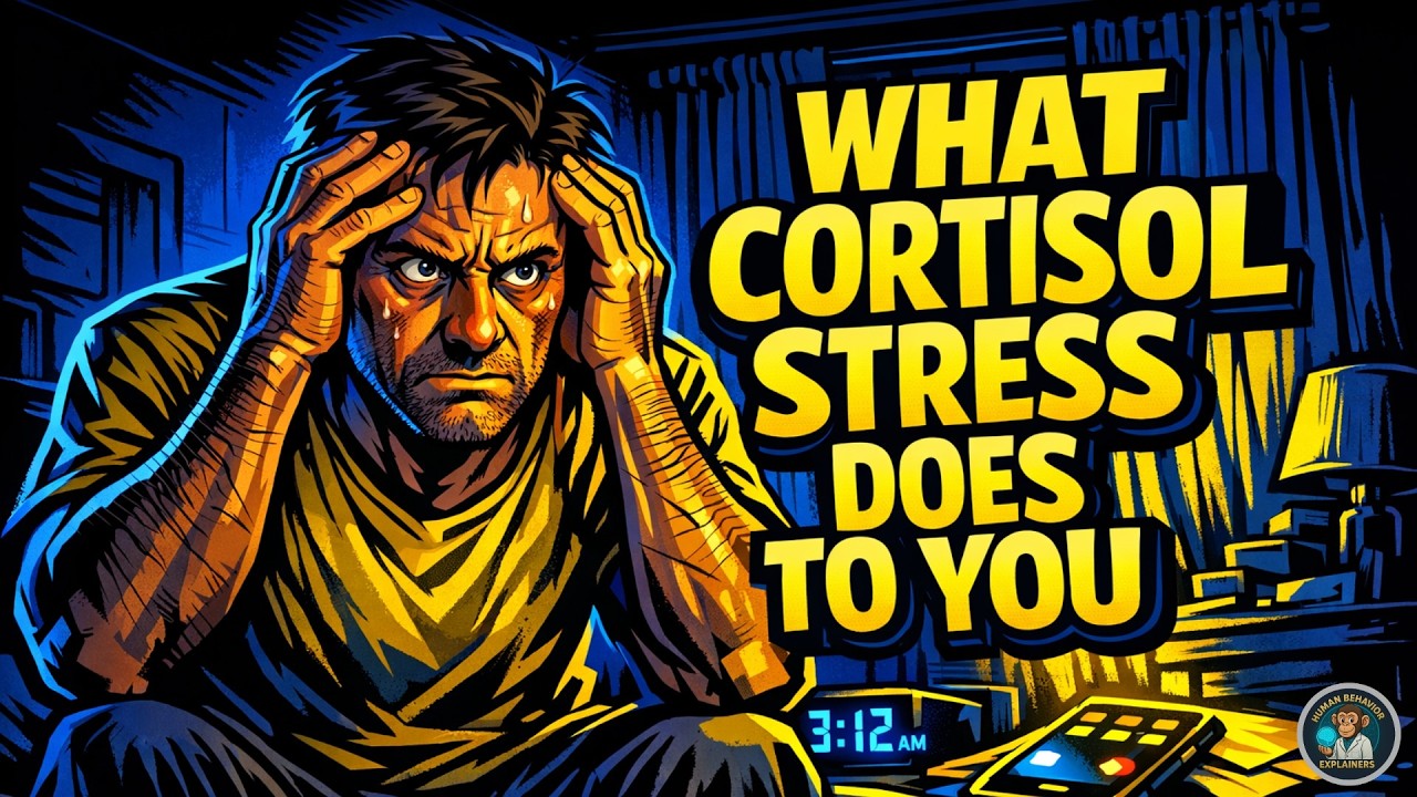 Your Brain Under Stress: The Cortisol Restructuring Loop Nobody Talks About