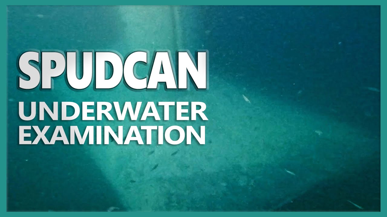 Underwater leg survey on a Jackup vessel