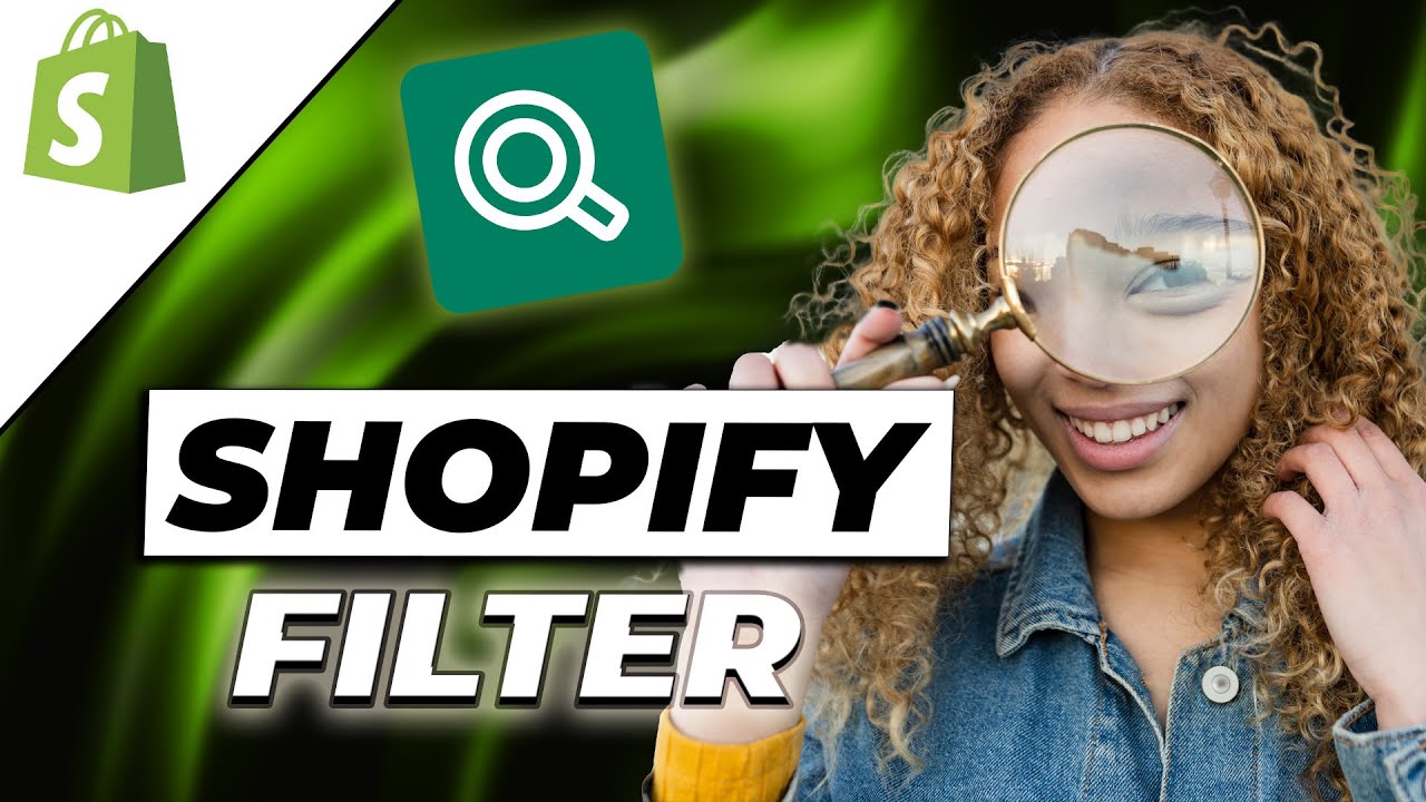 Shopify Filter - Schnell und einfach das richtige Produkt finden | Tutorial