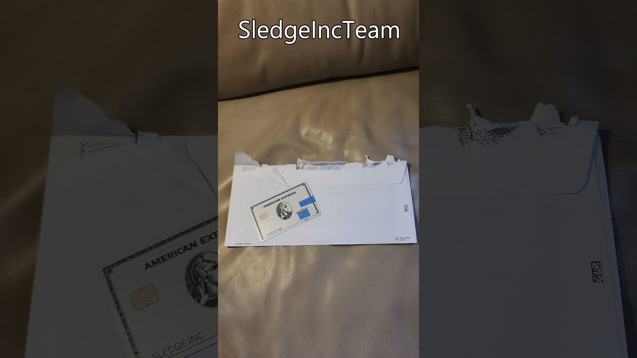 Amex Companion Platinum Card UnBoxing.       #creditcollection #travel #creditcard #americanexpress