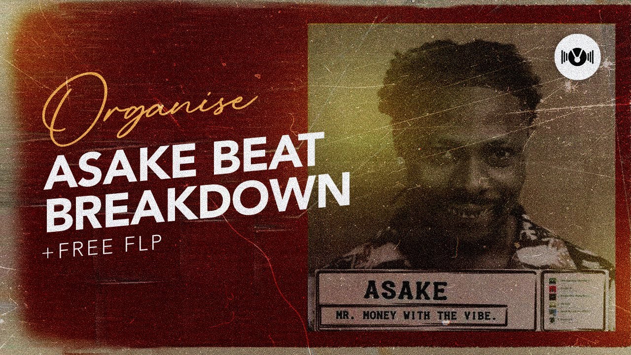 Organise – Asake Beat Remake | Fl Studio tutorial + FREE FLP #mrmoneywiththevibe #asake
