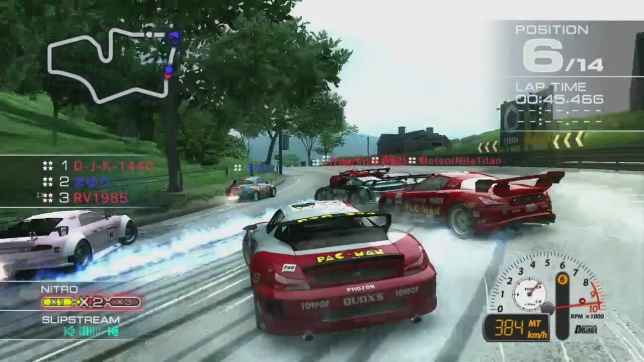 Ridge Racer 7 Online Battle 2023-06-17 team battle