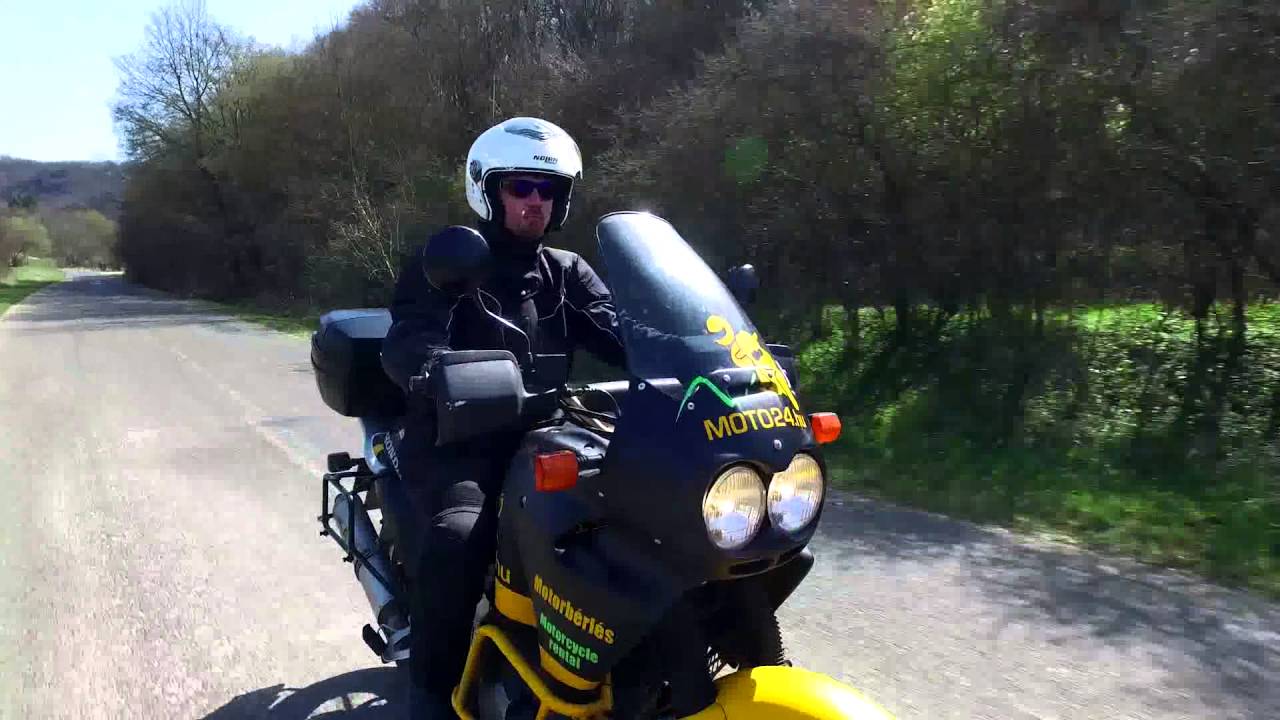 Classic Honda Africa Twin for rent!