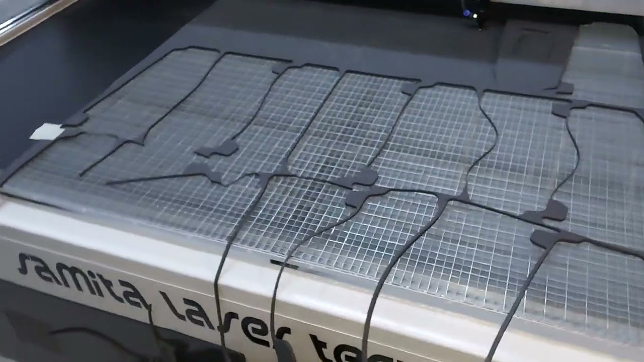 Sünger kesim co2 Lazer kesim kazıma makinası 3000x1600