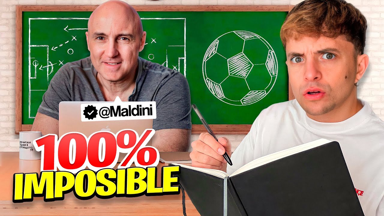 ¿PUEDE FALLAR MALDINI? El Examen de Fútbol EXTREMO