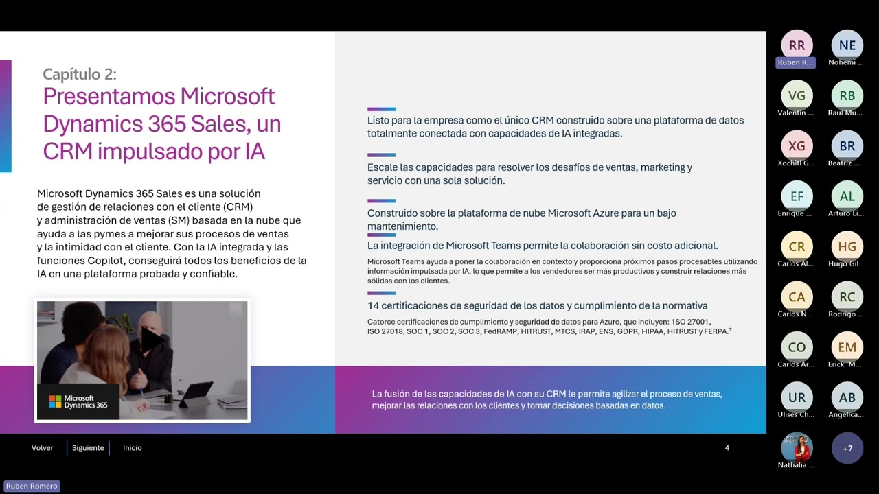 ¡Conoce el CRM de Dynamics 365 Sales!