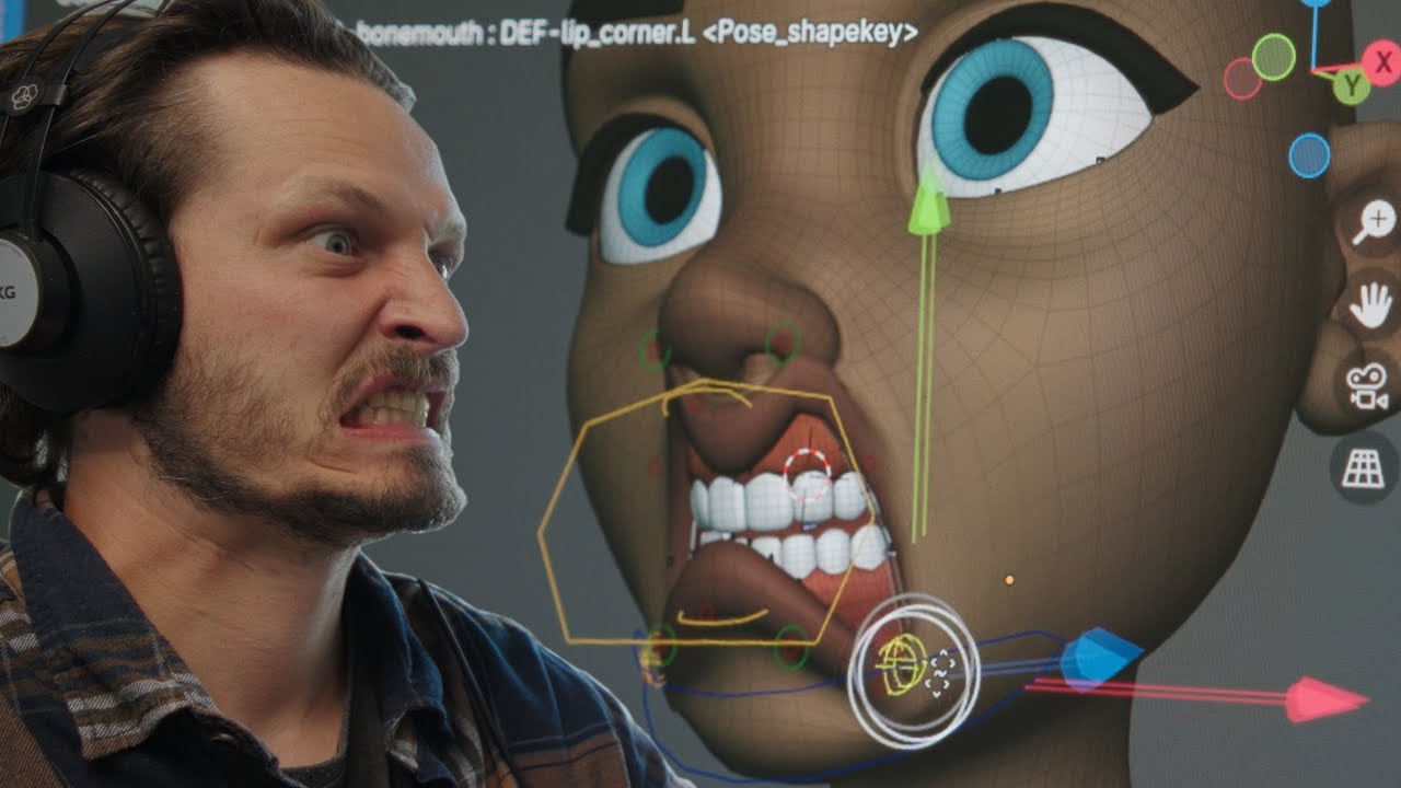 Ribbon Mouths  - Blender Studio Log 22