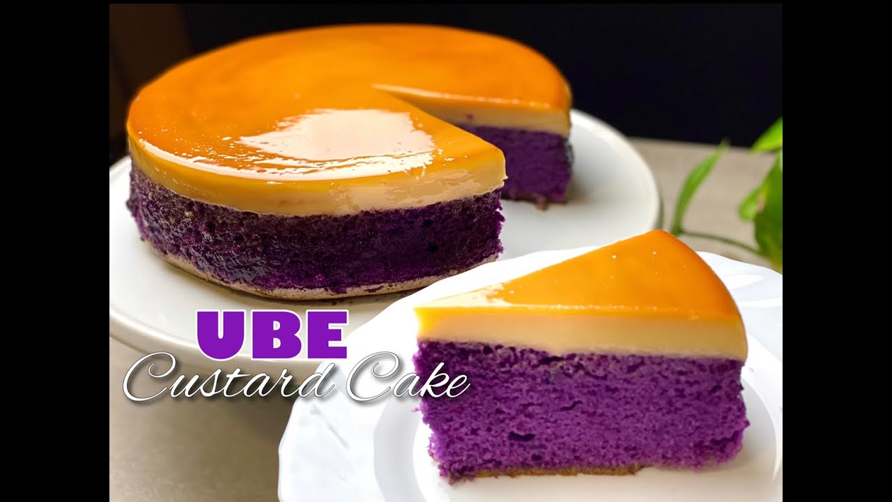 UBE CUSTARD CAKE I Perfect Christmas Dessert