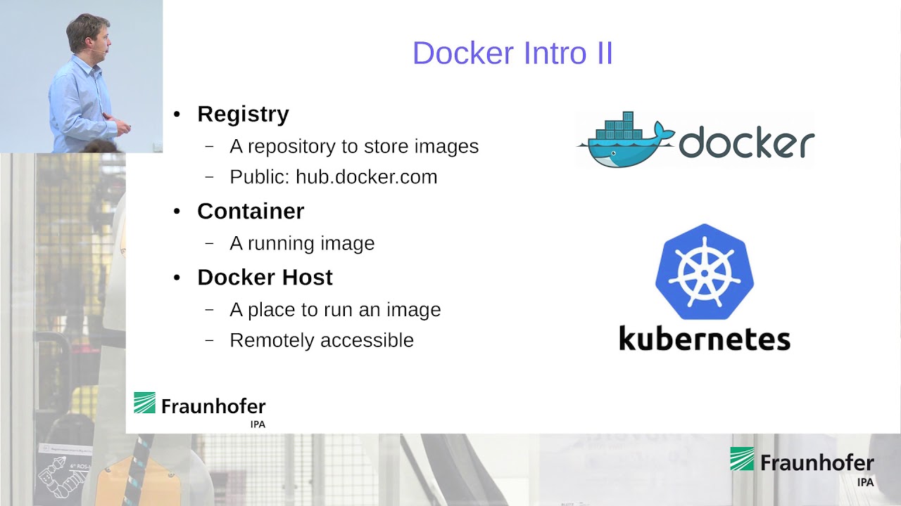 10 dockeROS: Simply Running ROS Nodes in Docker Containers on Remote Robots - Christian Henkel