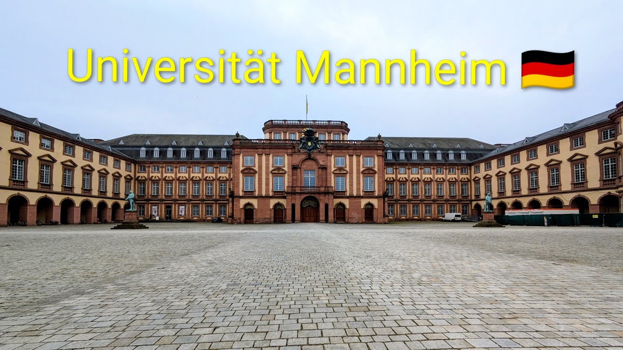 University of Mannheim Palace Campus Walking Tour | Schloss Mannheim #university #mannheim #germany