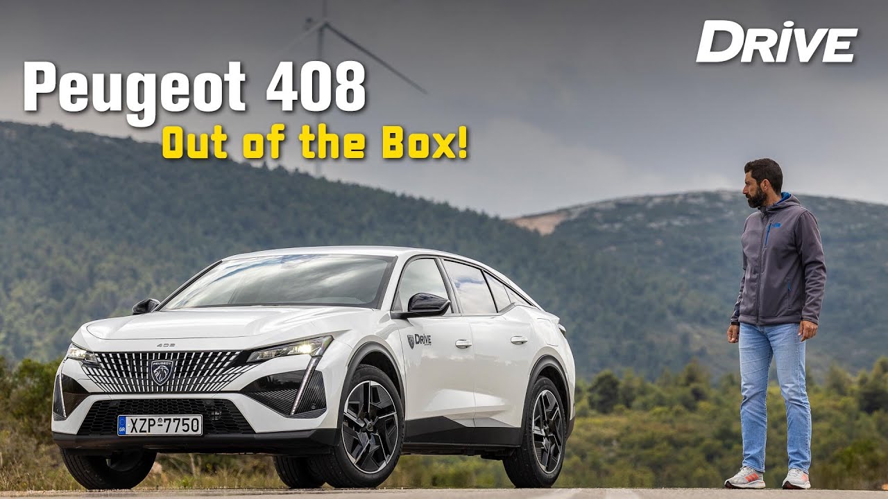 Peugeot 408 Hybrid 225 e-EAT8 // Test drive