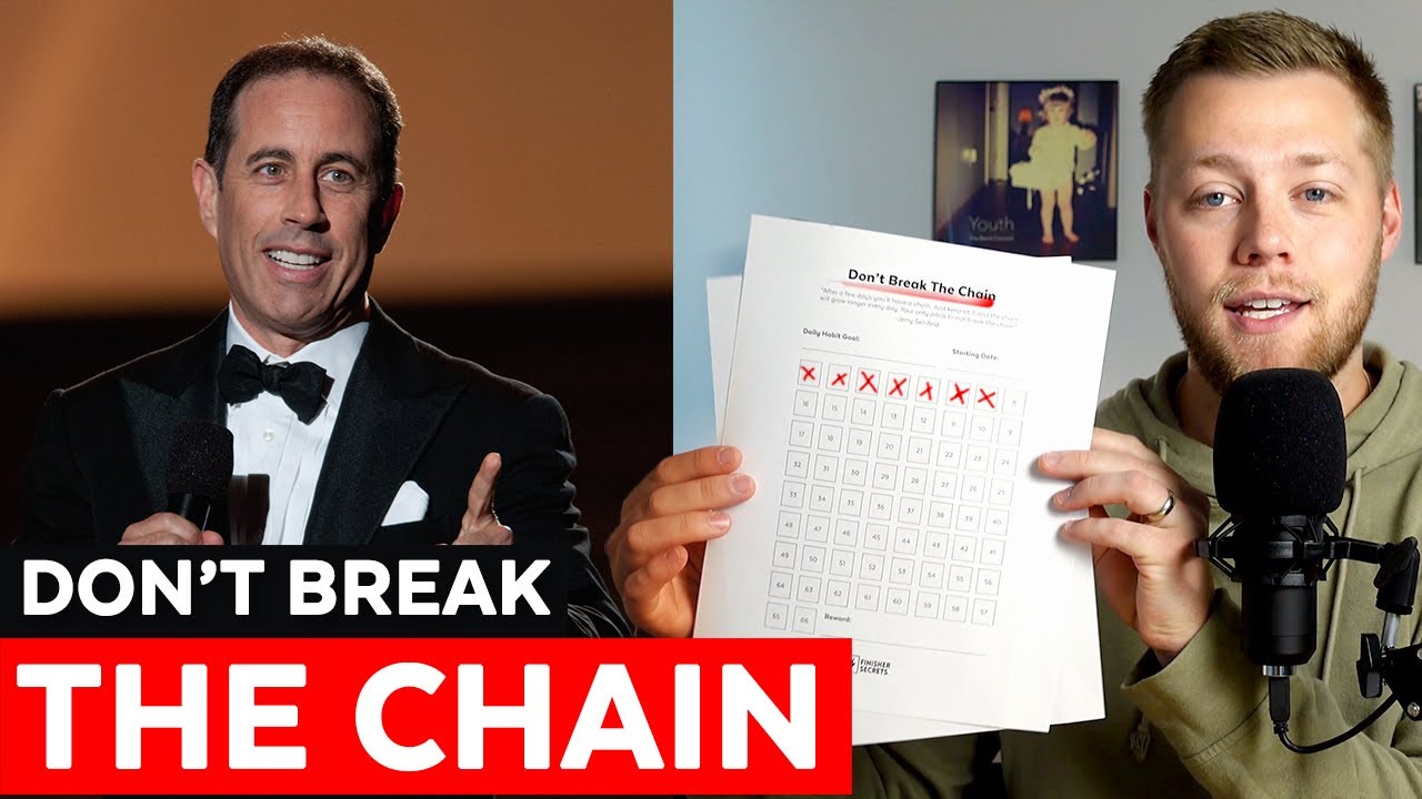 How To Make Good Habits Stick In 66 Days Or Less | Don't Break The Chain