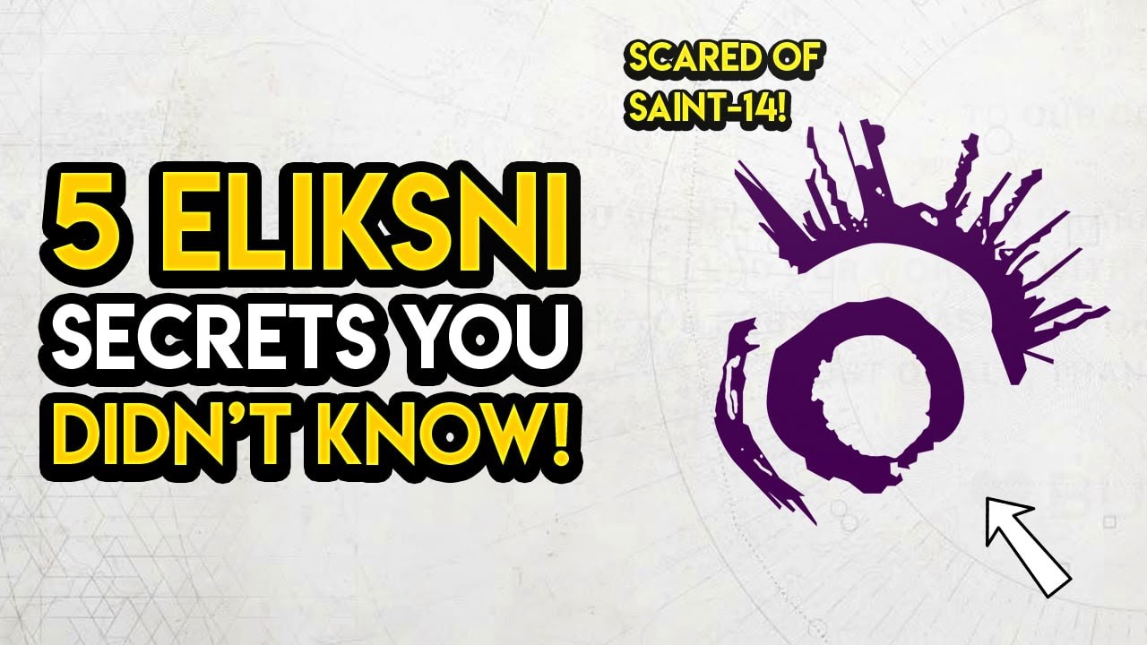 Destiny 2 - 5 Eliksni Secrets You Never Knew!