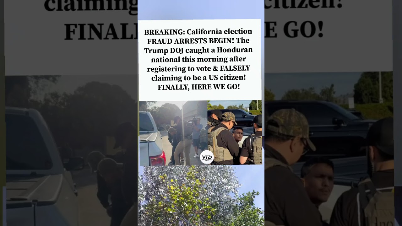 Honduran national arrested in California for alleged fraudulent voter registration