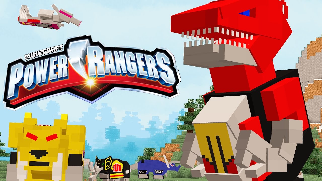 REAL MINECRAFT POWER RANGERS!!