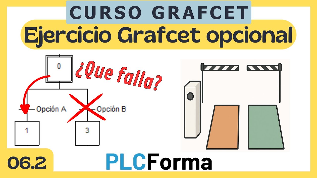 Ejercicio GRAFCET Barrera | TIA Portal