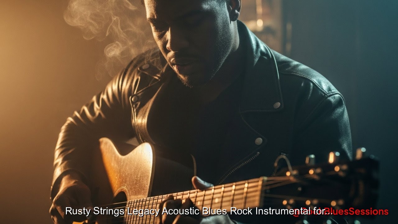 Rusty Strings Legacy Acoustic Blues Rock Instrumental for Focus and Relaxation