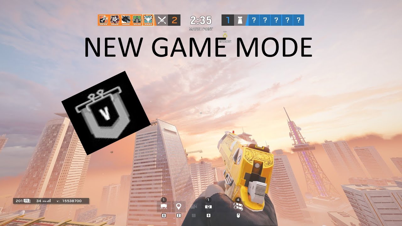NEW GOLDEN GUN  GAMEMODE |  RAINBOW SIX SIEGE
