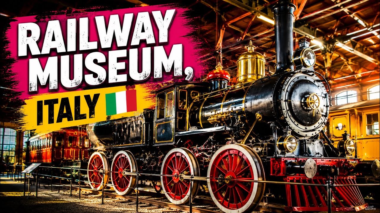 4K - National Railway Museum of Pietrarsa Naples , Italy | Museo Nazionale Ferroviario di Pietrarsa