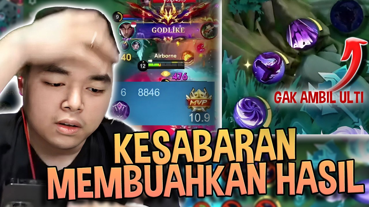 YU ZHONG GAMEPLAY BARU LVL 4 GA AMBIL SKILL ULTI !? TETAP MVP WALAUPUN EARLY KESUSAHAN ?!!