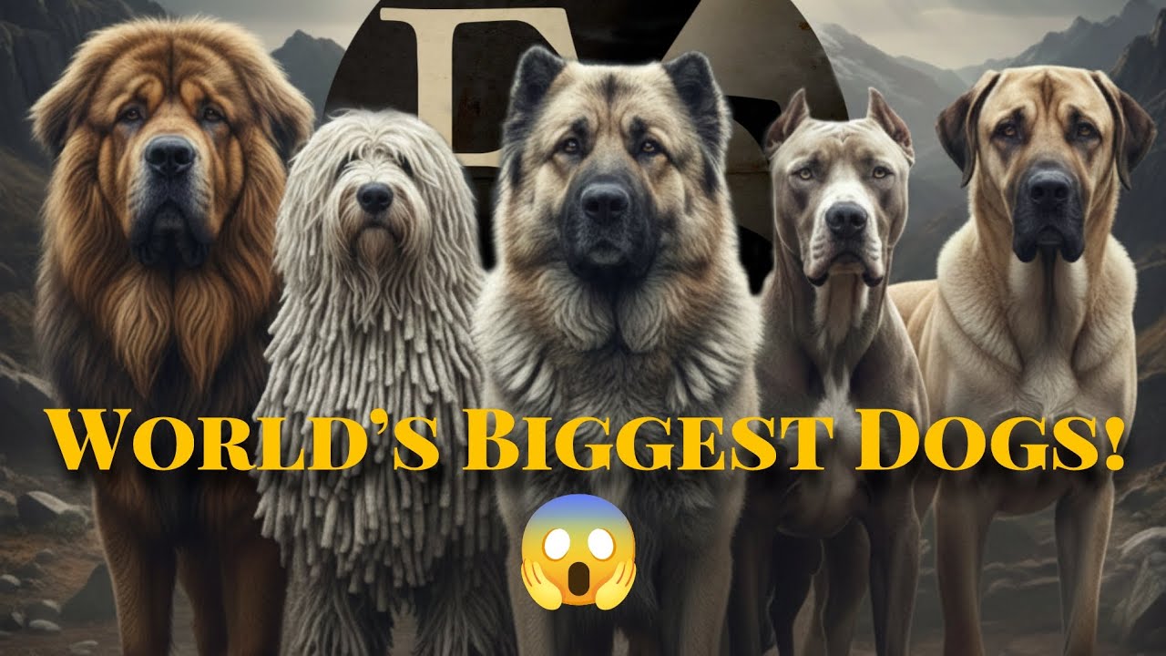 Meet the Top 5 Giant Dogs That Rule the World !