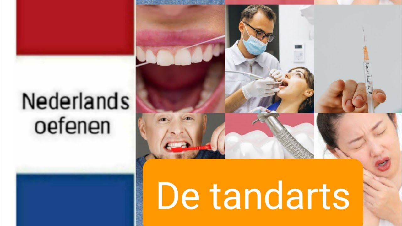 De tandarts - (dentist) - Nederlands leren - woordenschat - NT2 - learning Dutch