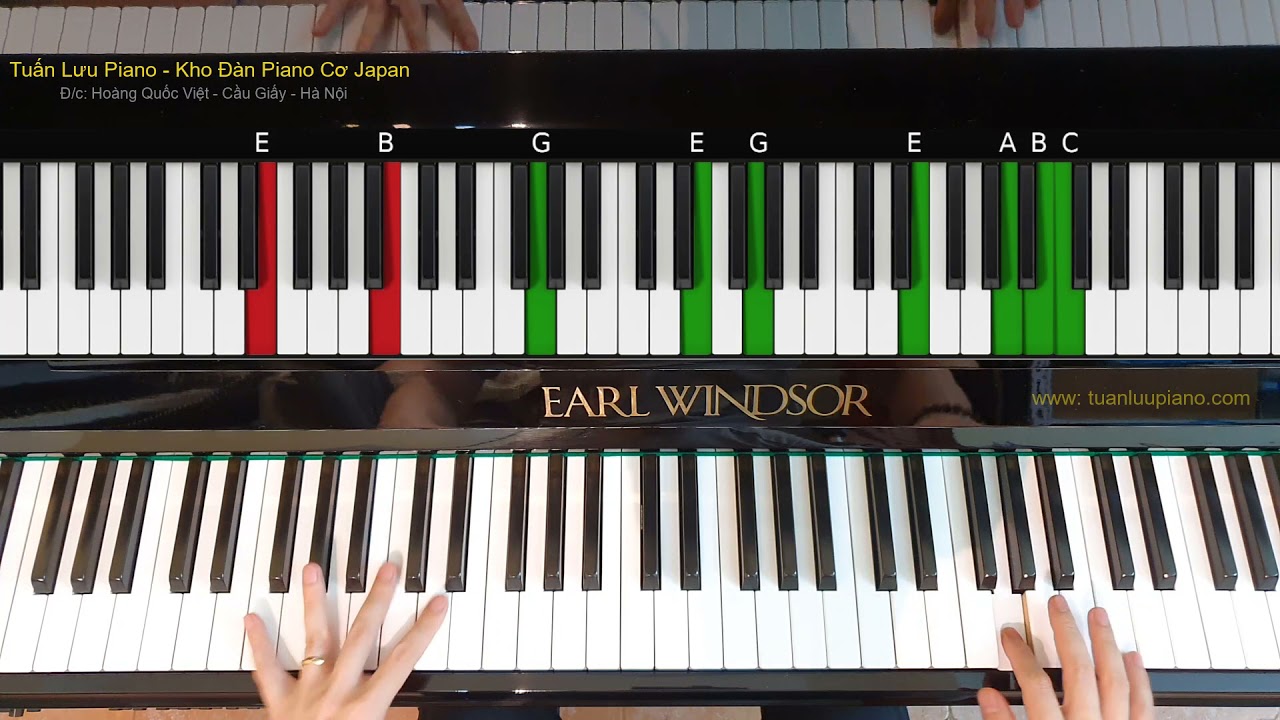 Giải Đáp Thắc Mắc - Hợp Âm Tay Trái Piano Chơi Liền Nhau Hay Cách Nhau - Chơi Những Nốt Nào