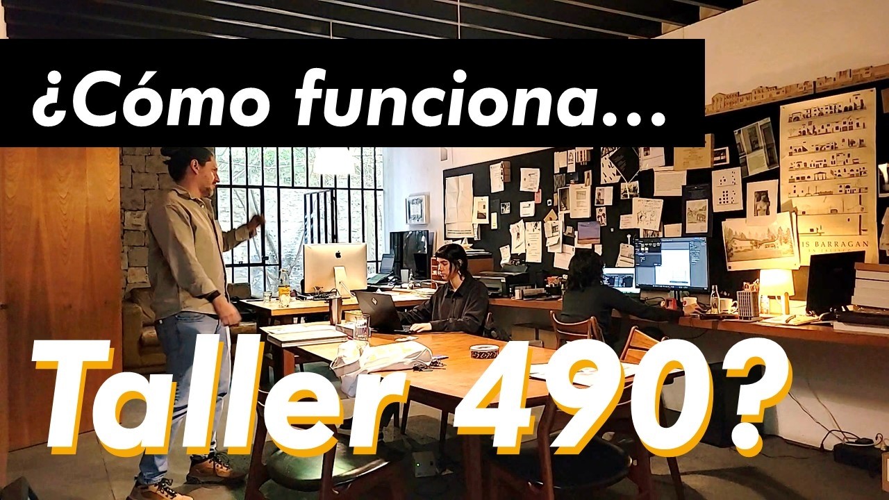 ¿Cómo Funciona una Oficina de Arquitectura? - Taller 490 - Sergio Ortiz & Diego García