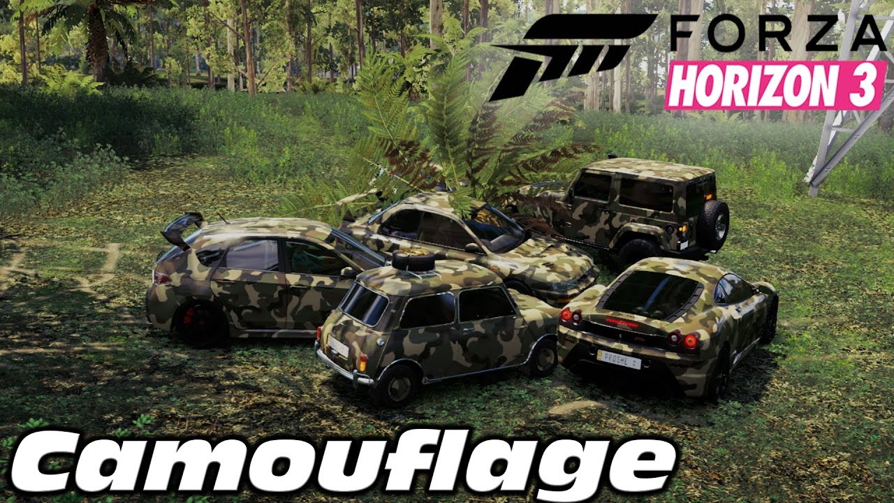 Forza Horizon 3 | Camouflage (Mini-Game)
