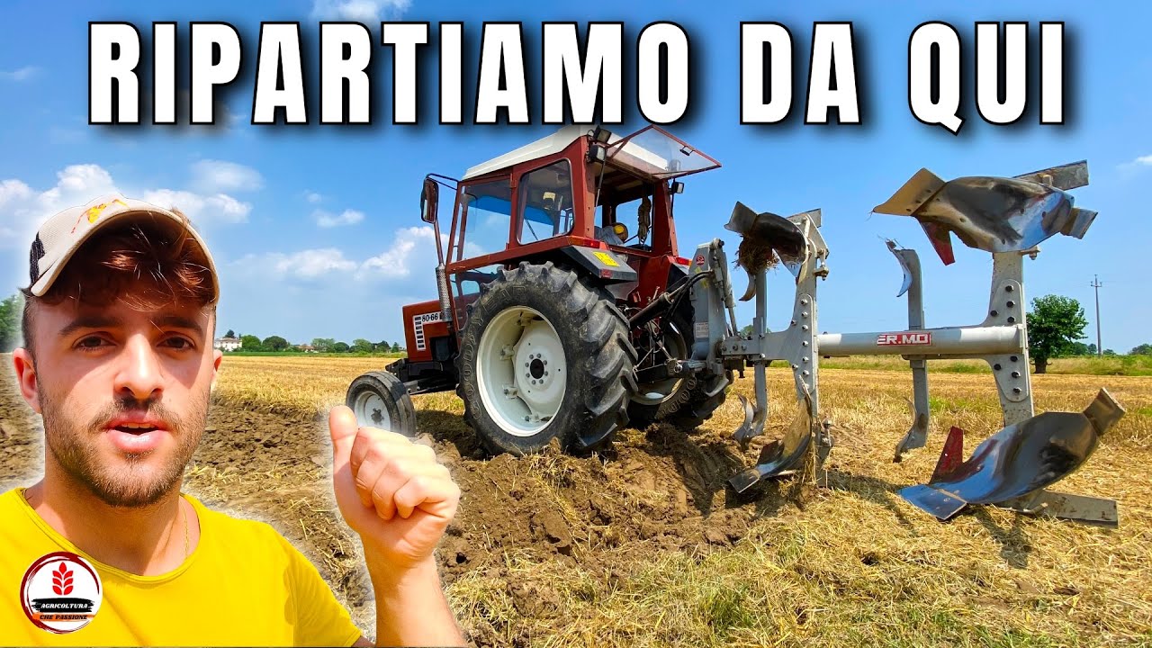 ARATURA 2025: si prepara il campo per la semina della soia 🌱