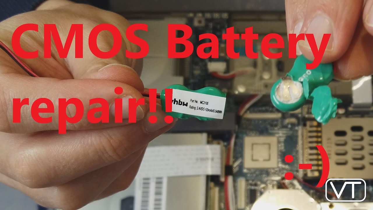 CMOS Battery Repair | Toshiba Satellite pro 4200 series