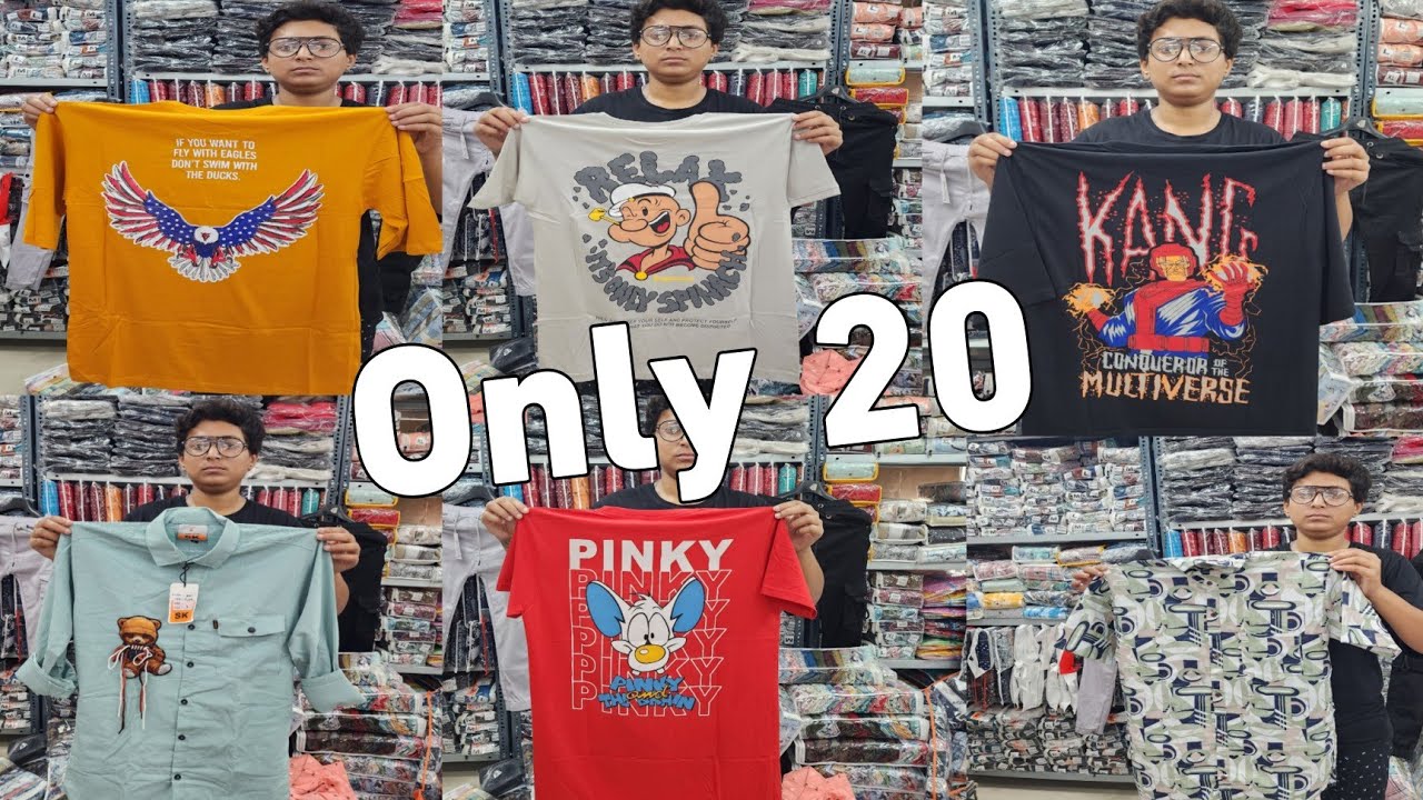 Cheapest Shirt & Tshirt Wholesaler in All Over WB