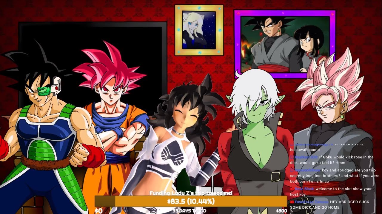 Another Let's Chat! Ft. Lady Zamasu, Abridged Goku, Bardock, and Crossover Fanatic!
