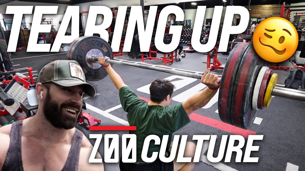 OLYMPIC WEIGHTLIFTER TEARS UP ZOO CULTURE