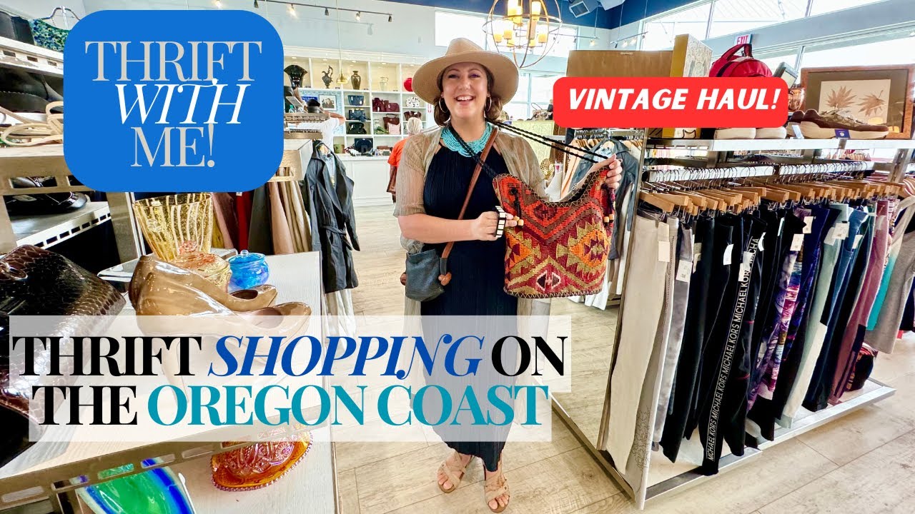I FOUND ANOTHER ONE! Thrifting on the coast! | Thrift With Me | Vintage Haul