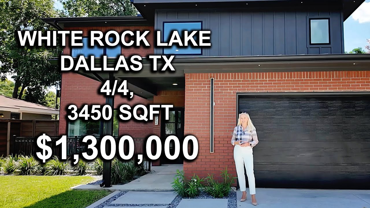 $1,300,000 House on The White Rock Lake Dallas TX. Your Dream Home Awaits!