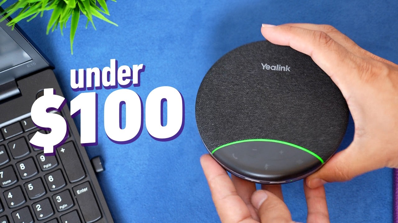 Yealink SP92 Bluetooth Speakerphone for Zoom, Teams, Etc.. Under $100!
