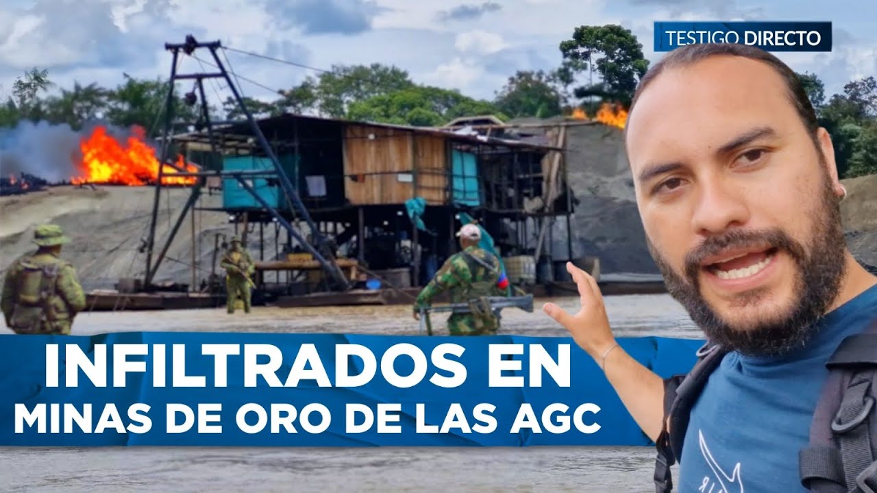 ¡⁣INFILTRADOS en MINAS del CLAN del Golfo en el CHOCÓ!: ORO Y GUERRA ‖ ESPECIAL Chocó (3/4)