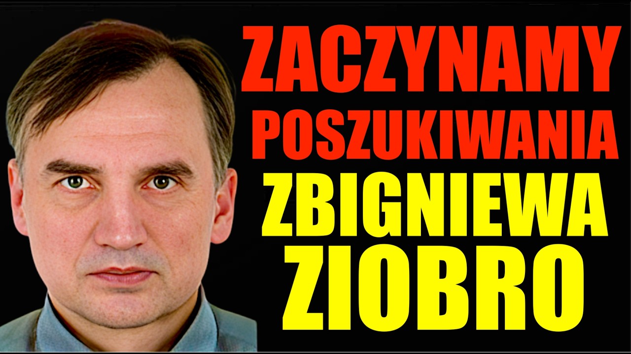 List gończy za Zbigniewem Ziobry został wydany, znajdźmy byłego ministra sprawiedliwości.