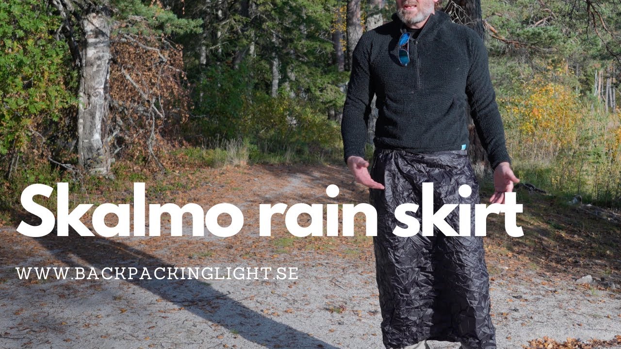 Skalmo rain skirt - the ultimate UL rain skirt