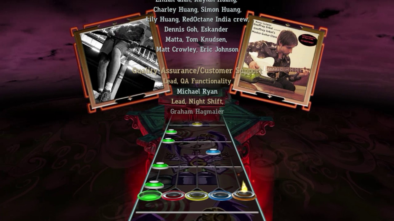 Through the Fire and Flames (Expert) - Carrer Mode Credits - Guitar Hero III: Legends of Rock
