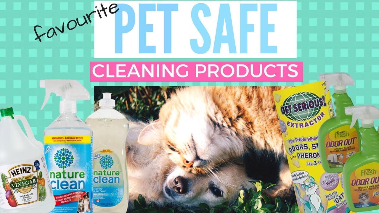 5 PET-SAFE CLEANING PRODUCTS (non-toxic)