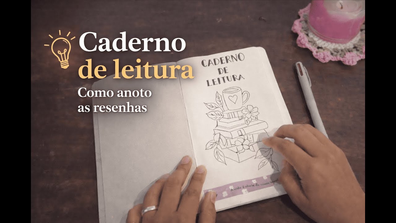 Como eu anoto minhas leituras (meu sistema de caderno de leitura)