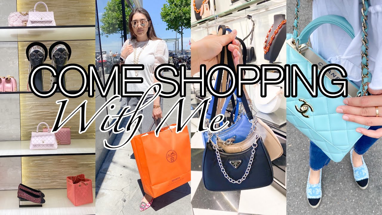 CHANEL AND DIOR NEW COLLECTION FW20-21 | COME SHOPPING WITH ME TO LV and HERMES